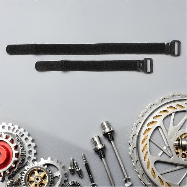 Cykelhjul Transportstropper Justerbare Stabilisatorstropper til Mountainbikes 10 Stk Sort