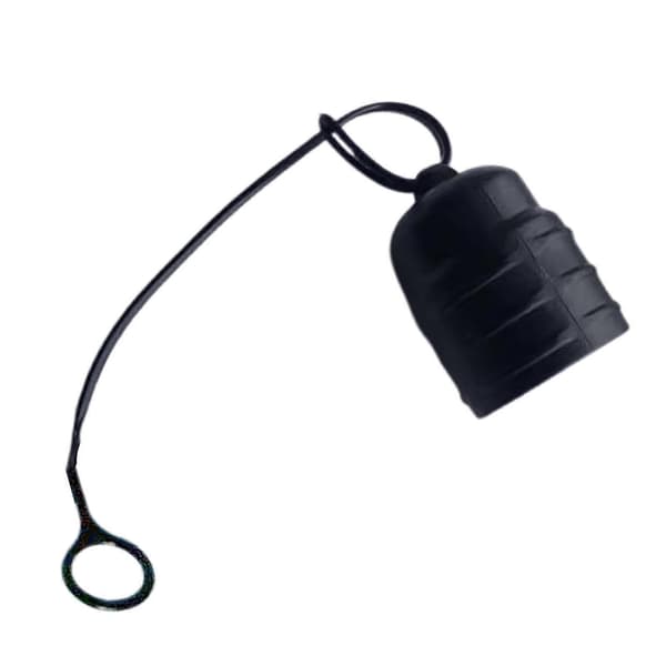 Bite Cover Bite erstatningsmunnstykker støvdeksel, slitesterkt drikkerør Bite Black 22.41mm