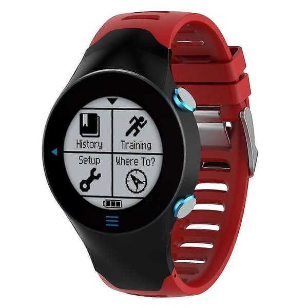 Silikoni Rannekello Ranneke Garmin Forerunner 610:lle Red
