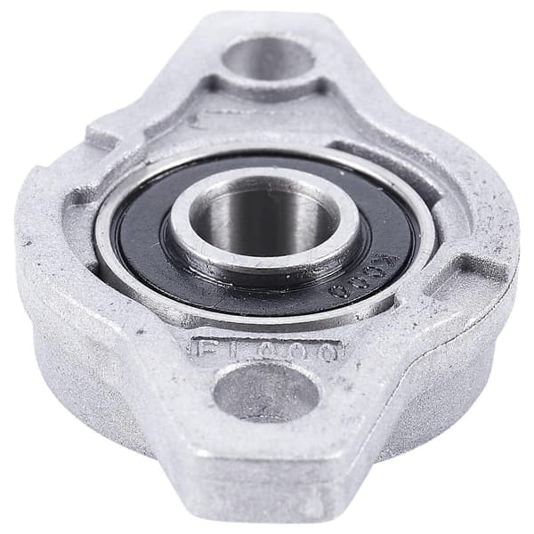 Flensmonterte kulelagerhus Silver KFL000 - 10Mm
