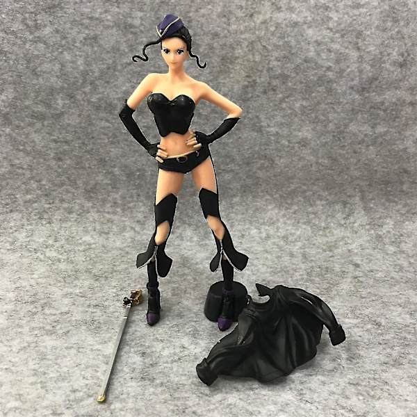 Actionfigur samlarobjekt fint utförande mikrodekor stabil Nico Robin modell leksaker för dekor