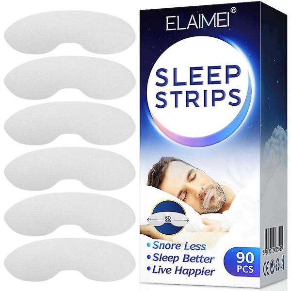 90 stk Sleep Lip Tape Closing Munn Sleep Strips For Sleeping