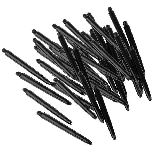 Sett med 60 lette plastskaft / stenger - gjengediameter 4,5 mm