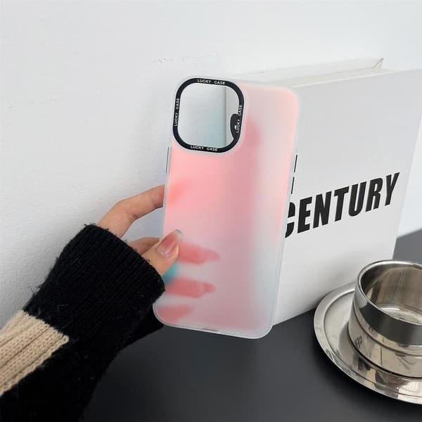 Mobiltelefoncover til iPhone 14 Pro, PC+TPU, med laserdiskofarvning