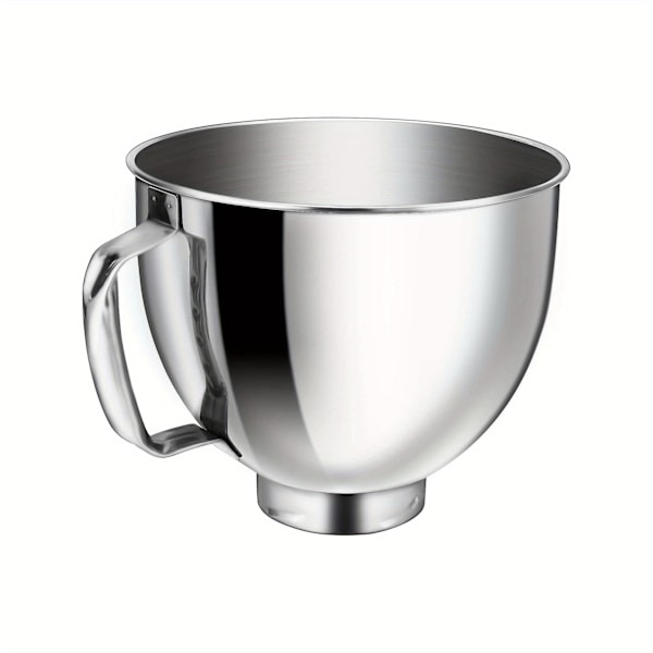 Kitchen Aid - Ruostumattomasta teräksestä valmistettu kulho, sekoitin 4,5 ja 5 litran ruostumattomasta teräksestä valmistettu kulho, yhteensopiva Kitchenaid Artisan 5KSM125:n, 5KSM150:n, 5KSM175:n, 5KS7580:n ja KS:n kanssa