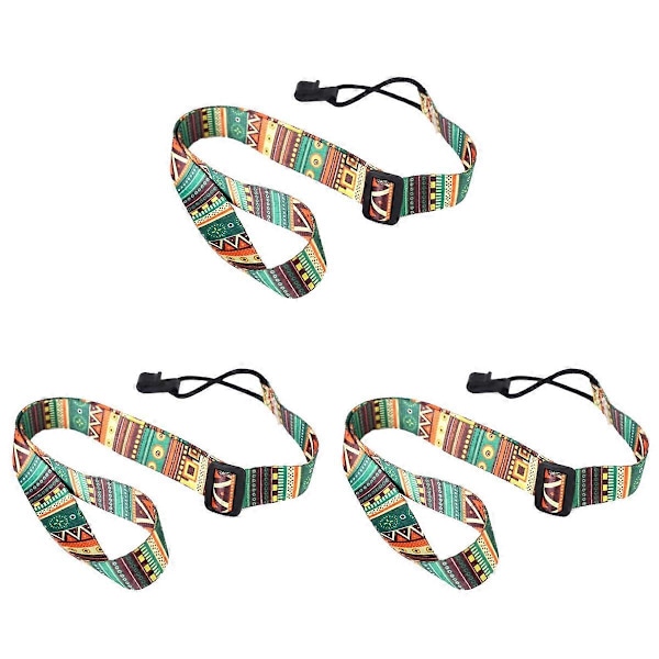 Justerbar Mjuk Polyester Ukulele Gitarr Akustisk Bas Axelrem