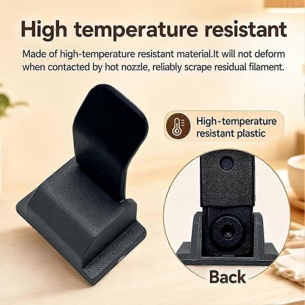 4-pakning C5 pluggsete for Flashforge Creator 5/5 Pro, dysestopper forhindrer fargekryssing av filament