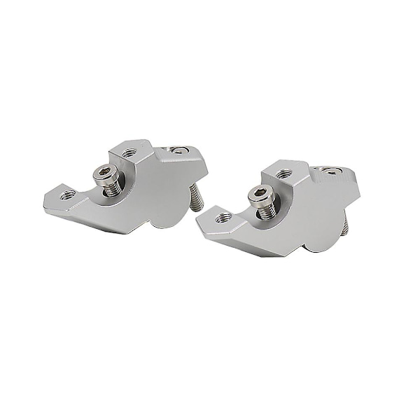 28mm styrforhøjere med forskudt højdeadapter til F900r F900xr F850gs Adventure F850gs 2018 201 Silver
