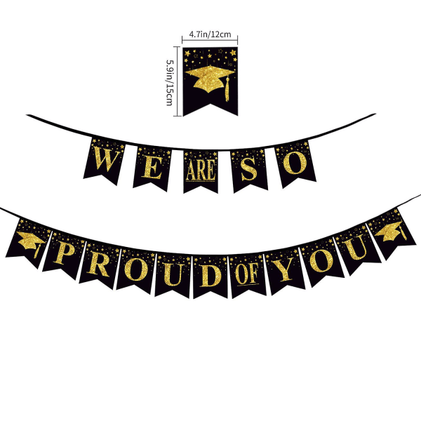 Party Decoration. Hang The Flag Graduation. Graduation Decoration. 2023 Season Of Graduation Party Decoration Flags Grad Banner Class Of 2023