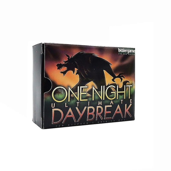 One Night Daybreak Ultimate Werewo-kortspil. Spilstrategi-brætspil - Familiebrætspil til 2 til 10 spillere