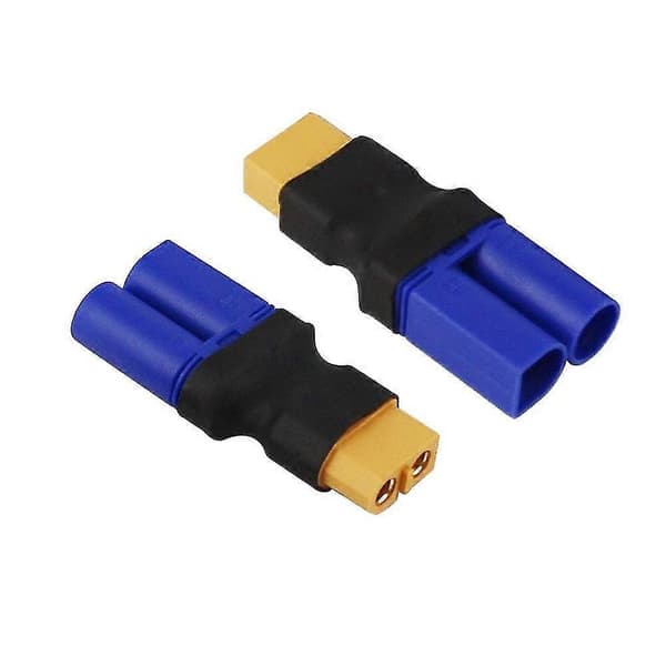 4 stk. hun XT60 til han EC5 adapter, han EC5 til hun XT60 stikadapter uden ledninger RC Lipo batteristik