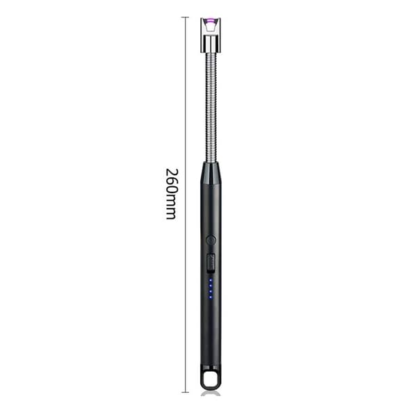 360° Electric Arc Lighter for Grill USB Windproof Flameless Plasma Ignition Long