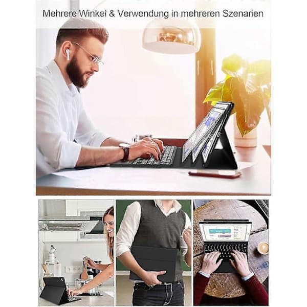 Keyboard for Tablet A9 Plus - Galaxy Tab A9 Plus Case with Keyboard, Magnetic Wireless Bluetooth Detachable Keyboard