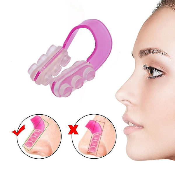 Naisen nenän siltavahvistin nenän korjain U-muotoinen nenäpidike 2PCS