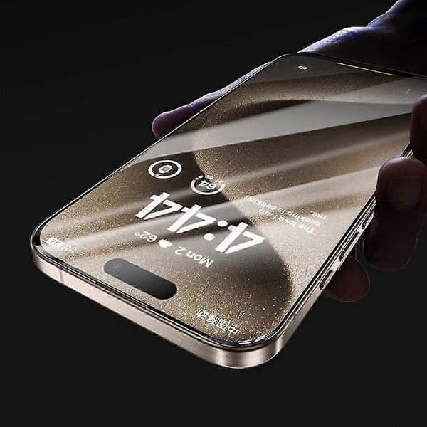 Panssarilasi näytönsuoja iPhone 16 Pro Max läpinäkyvä 9H kovuus stil1371