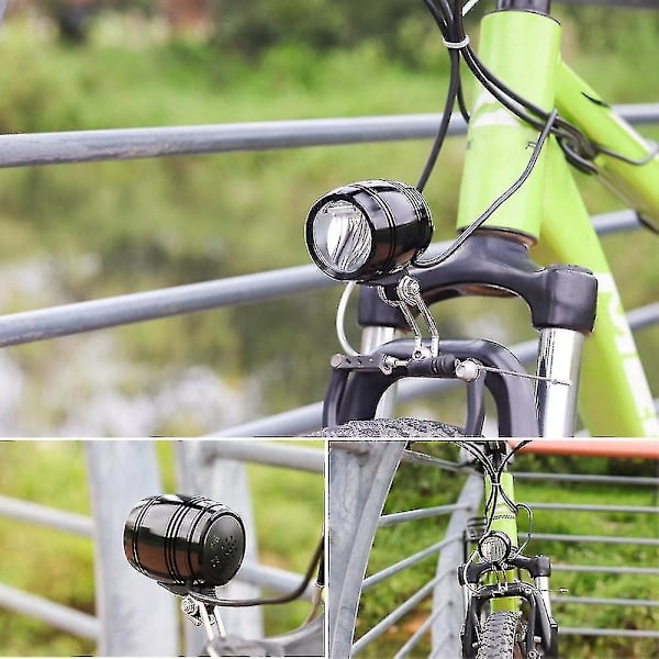 Ebike forlygte og baglygtesæt Indgang 24v 36v 48v 56v E-cykel Led-lampe Elektrisk cykel forlygte