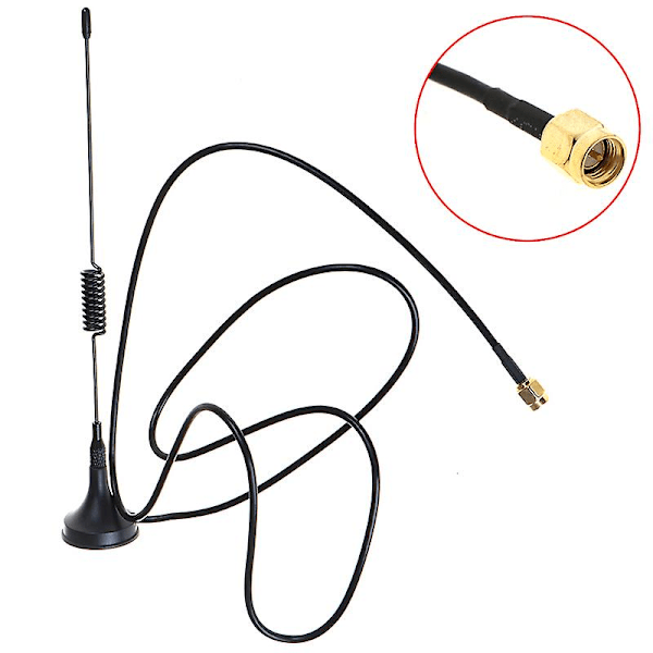 GSM GPRS -antenni 900-1800Mhz 3dbi SMA-kaapeli 1 M Kaukosäädin Magneettijalusta