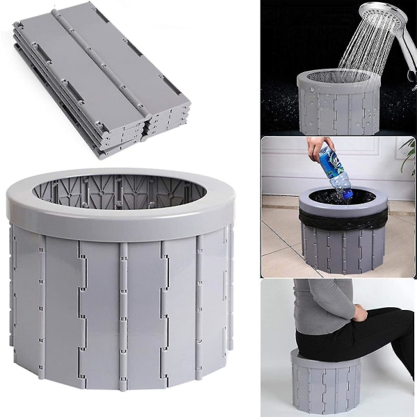 Taitettava kannettava wc, retkeilywc:t taittuva wc-koodi