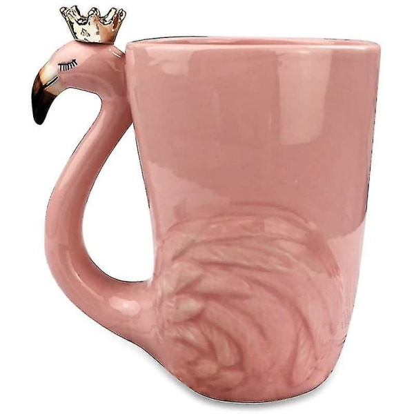 16 Oz Søt Rosa Kaffe Krus Keramisk Flamingo Kopp Julekrus For Kvinner Krus Gave Bestemor Mamma