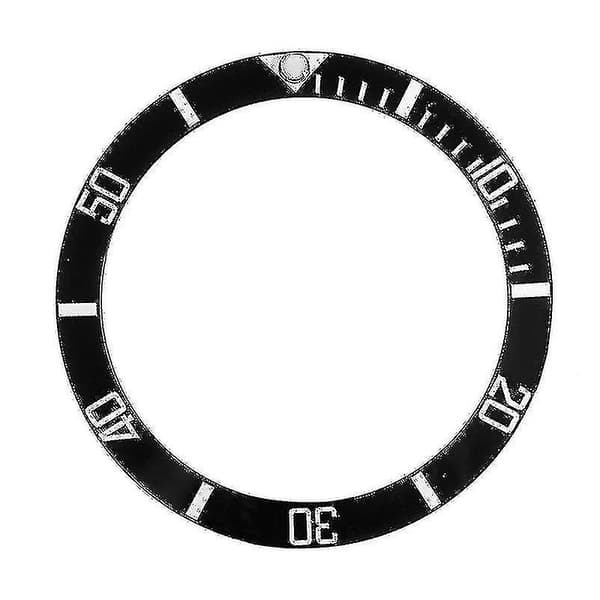 Urskive Keramisk Bezel, Submariner Automatisk Udskift Tilbehør Black