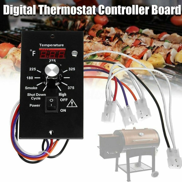 Kontrollpanel Pellet Grill Reserve Digital Termostat Utendørs For Traeger
