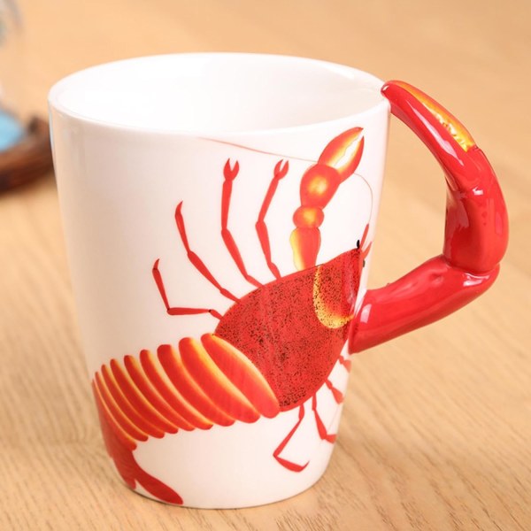 Kawaii krus | 400 ml keramisk kaffekrus 3D dyr | Morsomt dyrekaffekrus, kvinners nyhetskaffekrus for te melk morgenkaffe