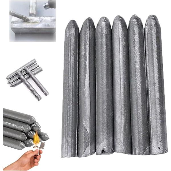 3/18 stk. Let svejseelektrode aluminiumstang, lav temperatur let smeltesvejsepinde 3pcs