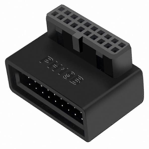 USB 3.0 sisäinen otsikkoadapterimuunnin tietokoneen emolevylle Black