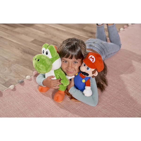 Super Mario Yoshi Plysjleketøy 30cm Myk Leketøy Dinosaur
