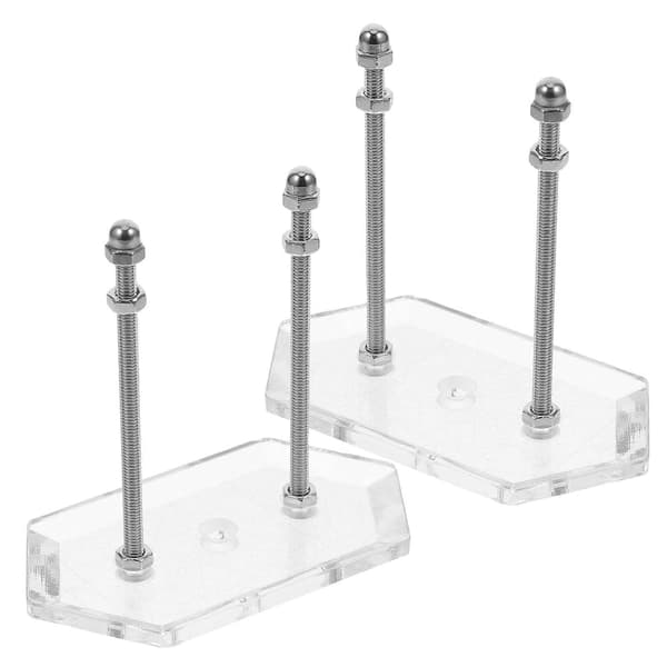 Skateboard Väggfäste Rack Förvaring Display För Modern Estetisk Rum Förbättring 2st Silver