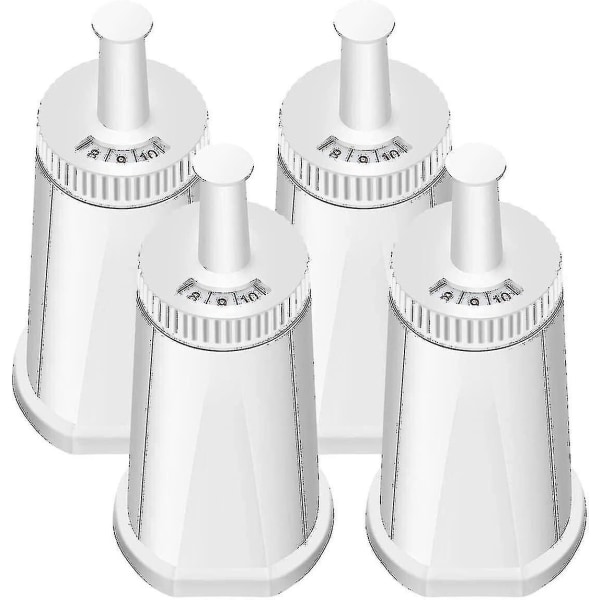 Erstatningsvannfilter kompatibel med Breville Sage Claro Swiss Oracle Barista espressomaskin - del (2 stk, hvit)
