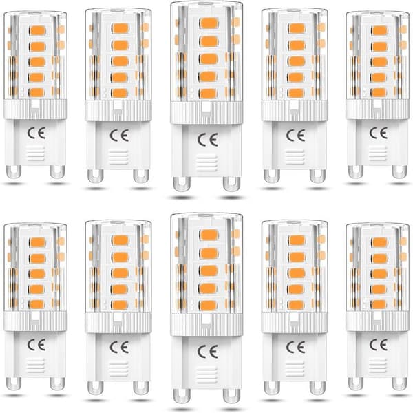 G9 LED-lampa 3W Dimbar Varmvit 3000K, 10-pack