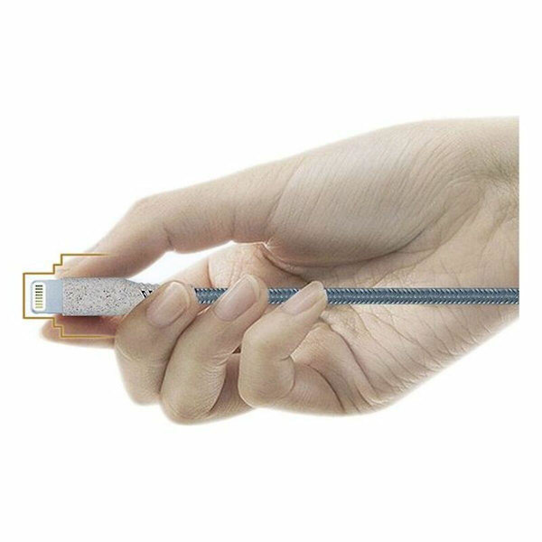 USB-kabel för iPad/iPhone KSIX Vit