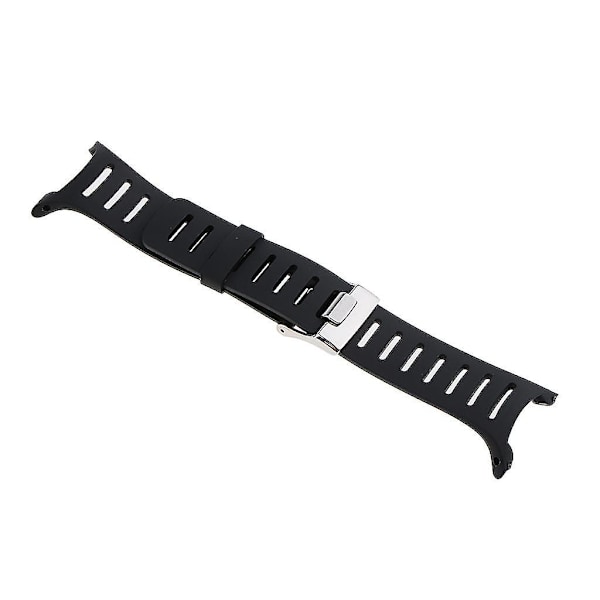 Gummiband för Suunto T1 T1c T3 T3c T3d T4c T4d Svart