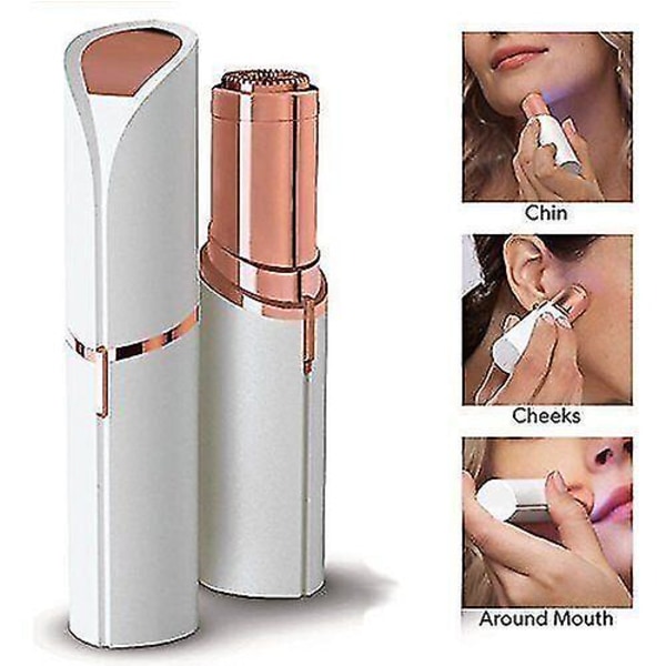 Bimirth Flawless Facial Hair Remover Usb Oppladbar 18k Gullbelagt Resultater White