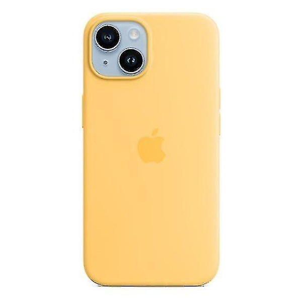 Silikonfodral för iPhone 14-yu Sunglow
