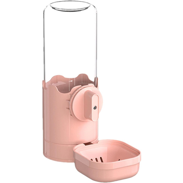 Automatisk vanndispenser for kjæledyrbur, 750 ml sifon vanndispenser tyngdekraft kjæledyr drikkeflaske | Stor kapasitet vannskål avtakbar vanner