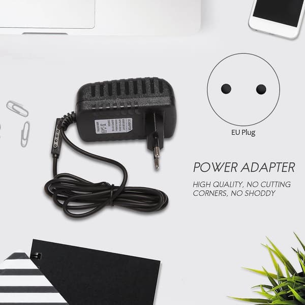 Universal Europa Oplader Ac 12v2a Sektoradapter Til Surface Rt Pro 2 Tablet