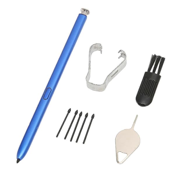 Stylus Stylus Stylus Taktile Erstatningstupper Pinsett for Galaxy Note 10 Lite Blå