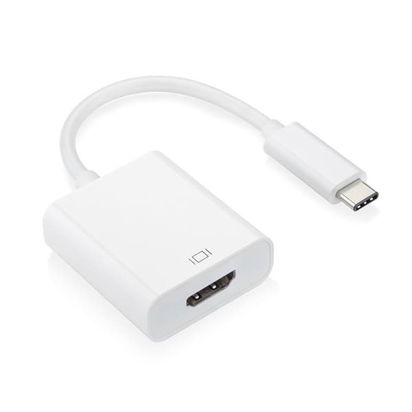 HD.1 - C til C-konverter - C til videokabeladapter White