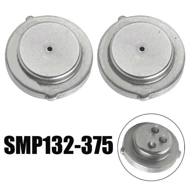 2 stk./sæt Transmissionskoblingstryksensor Transmissionssensor SMP132-375 til DQ380 DQ381 DQ500 Silver