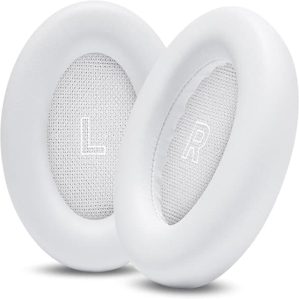 Øreputer til Bose QuietComfort Ultra 1 og 2 – Erstatningsputer Vit white