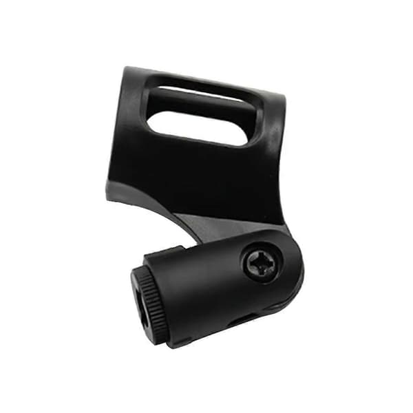 2 stk. Mikrofonstativklemmer Justerbare Mikrofonholderfester Black