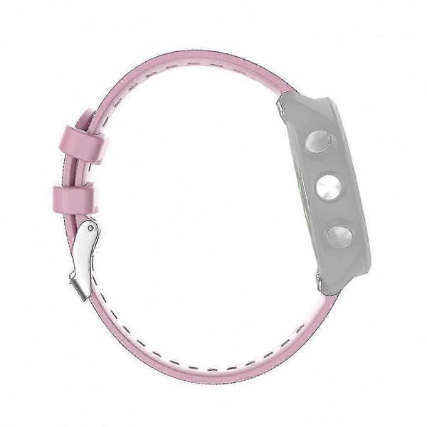 Udskiftningssilikonearmbåndsurrem kompatibel med Forerunner 245 Pink
