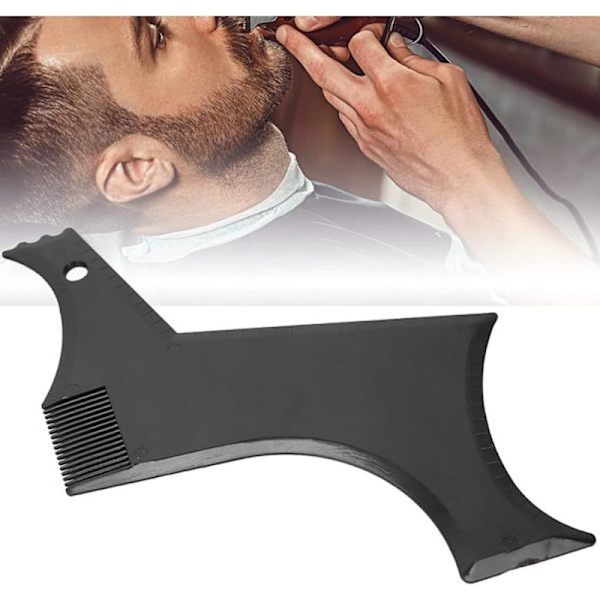 1 Beard Shaping & Styling Tool with Comb, Suitable for Men