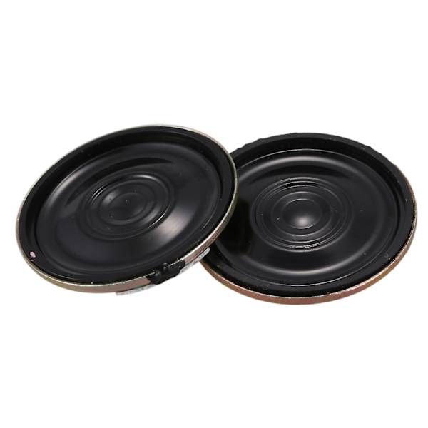 4 kpl 0,5 W 8 ohmin 28 mm halkaisijaltaan mini metalli sisämagneettisoittimeen kaiutin As shown