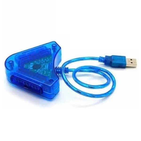 For Ps2 Til Pc Konverter Plug And Play 1 Pc Datamaskin Til 2 For Ps2 Adapter Konverterkabel For Win98 Xp 7 8