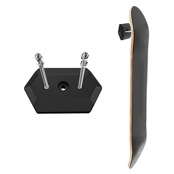 Premium Skateboard Vægmontering Ski Board Display Rack til Garage 2 Sæt As Shown