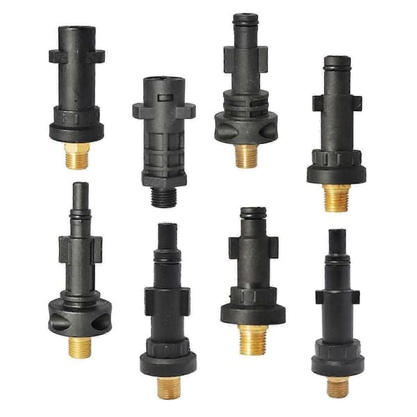 3x Högtryckstvätt Adapter Skummunstycke Tvättillbehör - Bra A multi