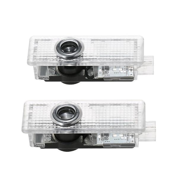 Passer til 2 stk. Passer til mini mini cooper velkomstlys projektorlys modificeret led dekorativ
